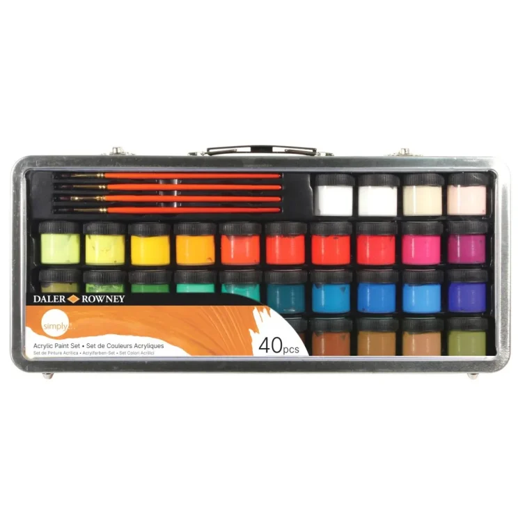 Maletín Pinturas Acrílicas Simply Daler Rowney Art.-Nr. D126500910