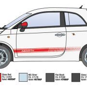 1:24 500 abarth 2008 art. nr. 3674