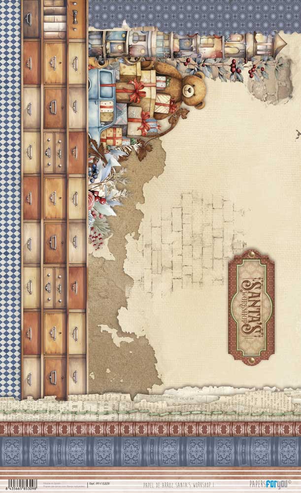 Papel de arroz 54×33 cm Art.-Nr. PFY-15309