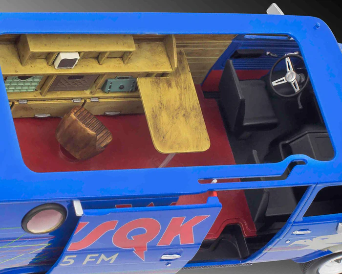 1:25 furgoneta gmc de la emisora wsqk de la serie "stranger things" art. nr. 07732