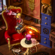 book nook magic fantasy corner art. nr. tgb14