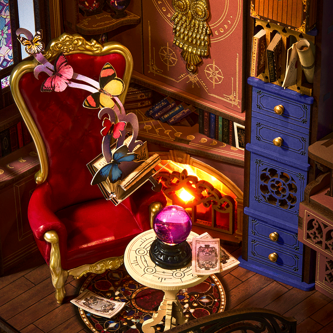 book nook magic fantasy corner art. nr. tgb14