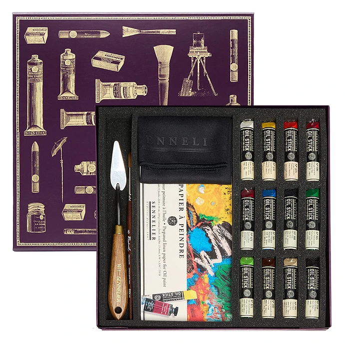 set Óleo en barra sennelier art. nr. n130117.00
