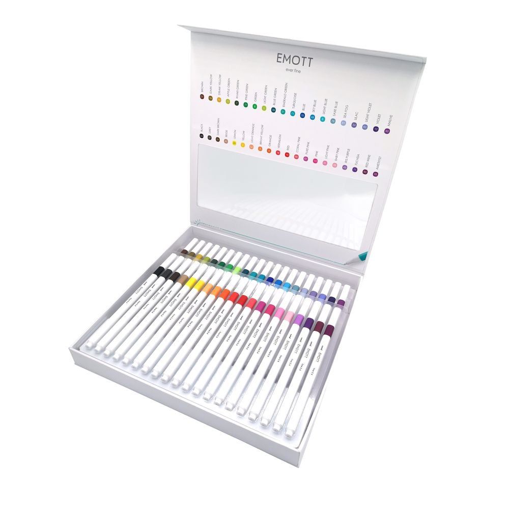 caja 40 rotuladores emott art. nr. pem sy 40c nº1