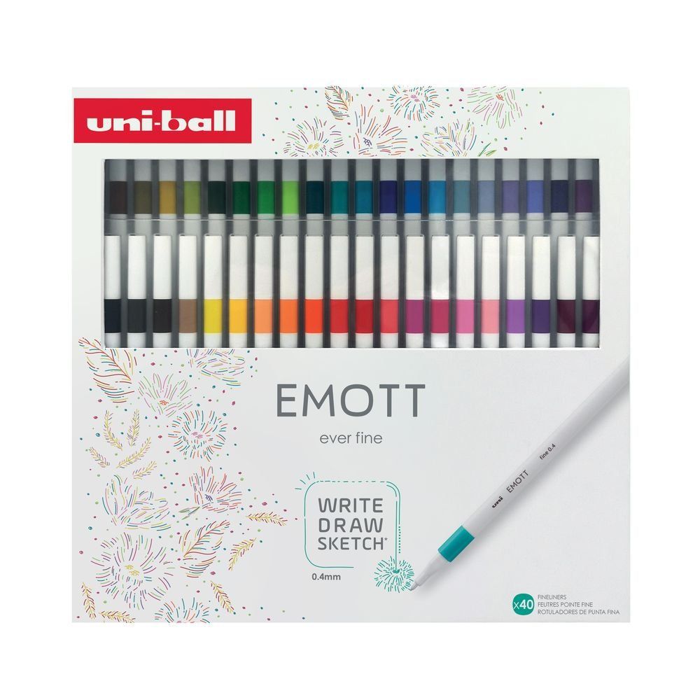 caja 40 rotuladores emott art. nr. pem sy 40c nº1