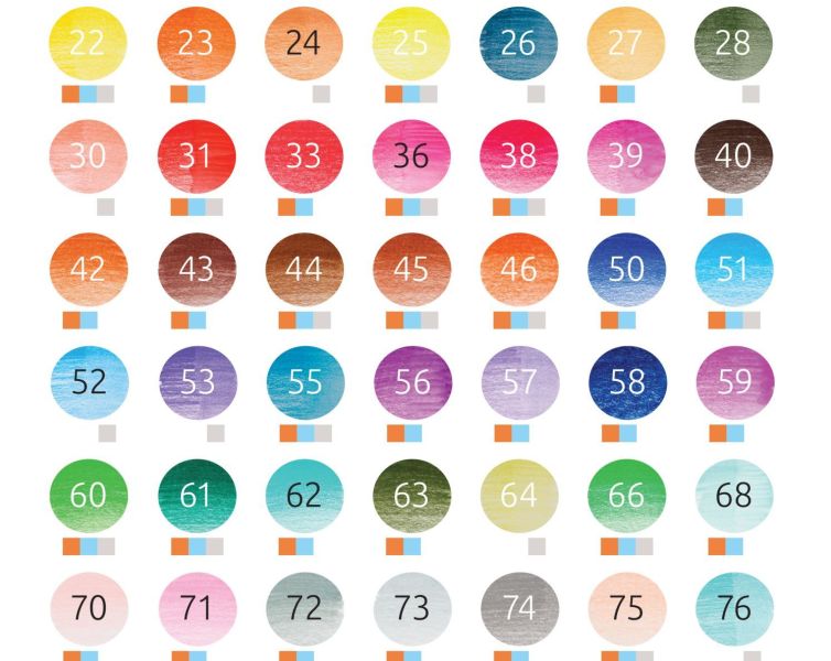 Bruynzeel Design 48 Pastel Box Art.-Nr. 8840H48