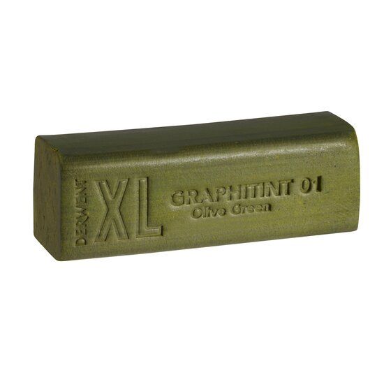 graphite xl block derwent olive green art. nr. 40249