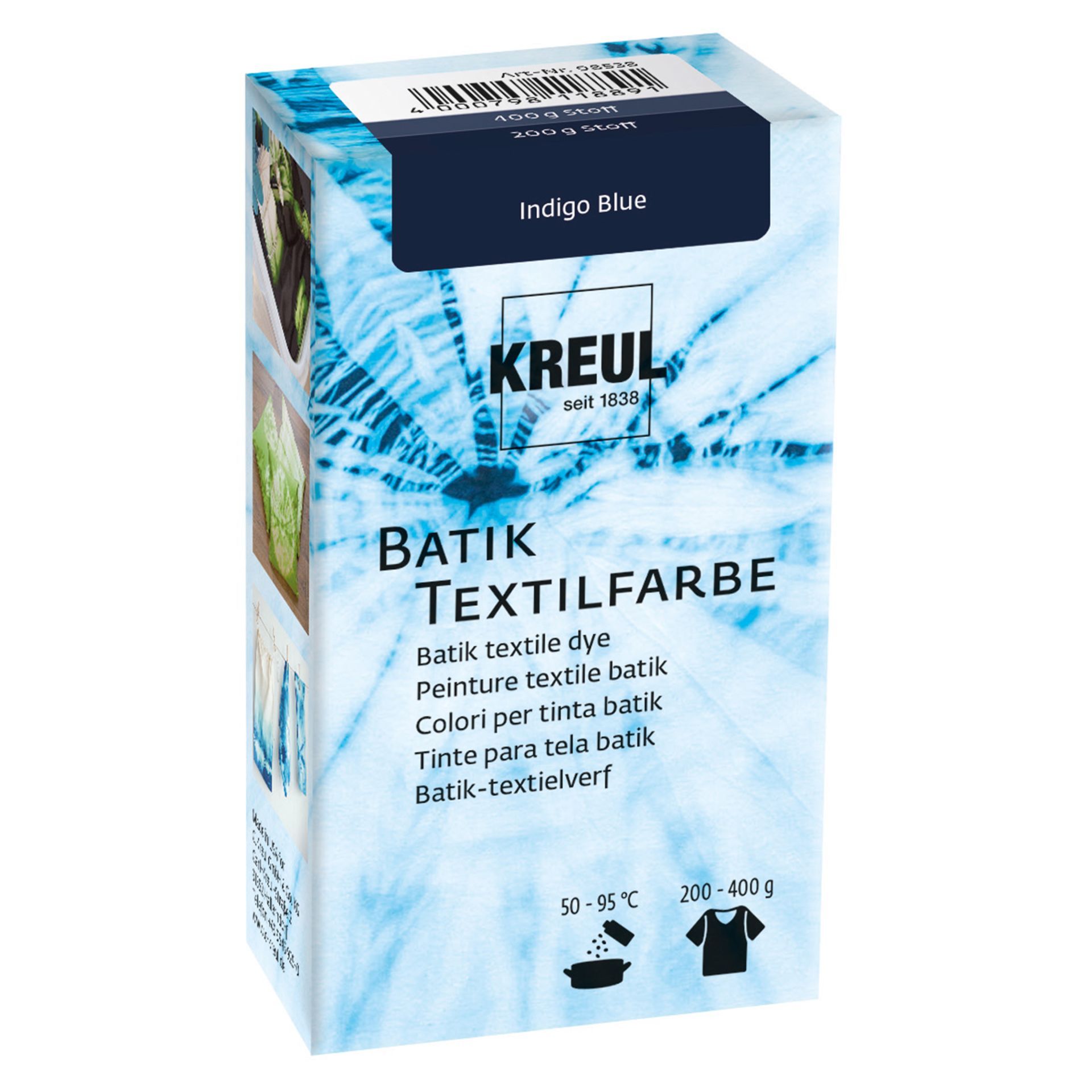 tinte textil batik kreul – azul Índigo art. nr. 98538