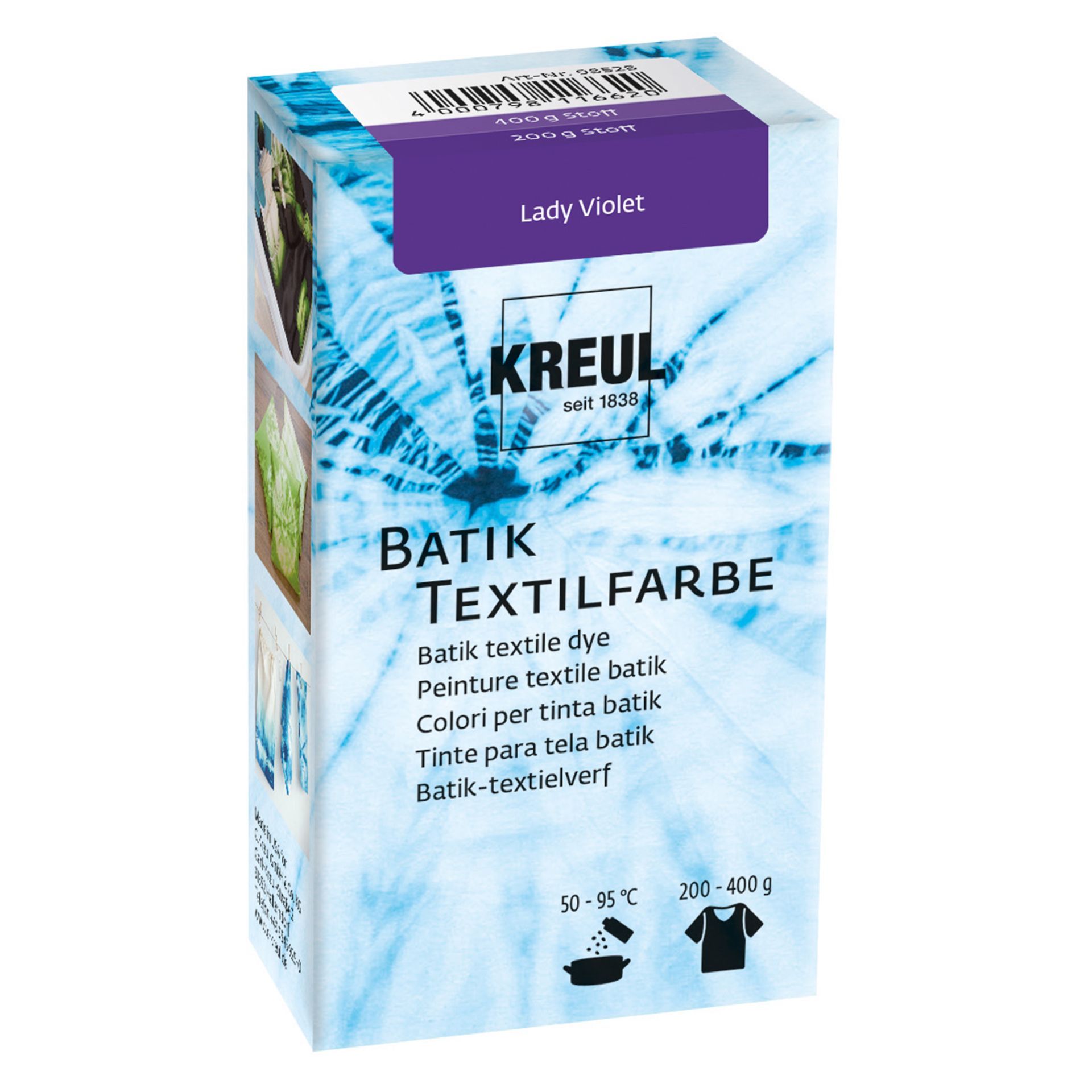 tinte textil batik kreul – lady violet art. nr. 98528