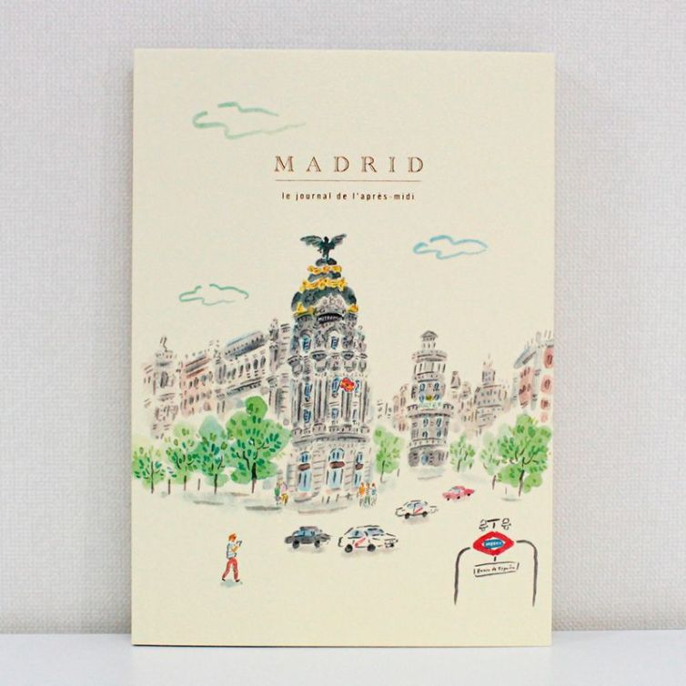 Cuaderno Travel Journal Madrid Art.-Nr. LM-D11-045