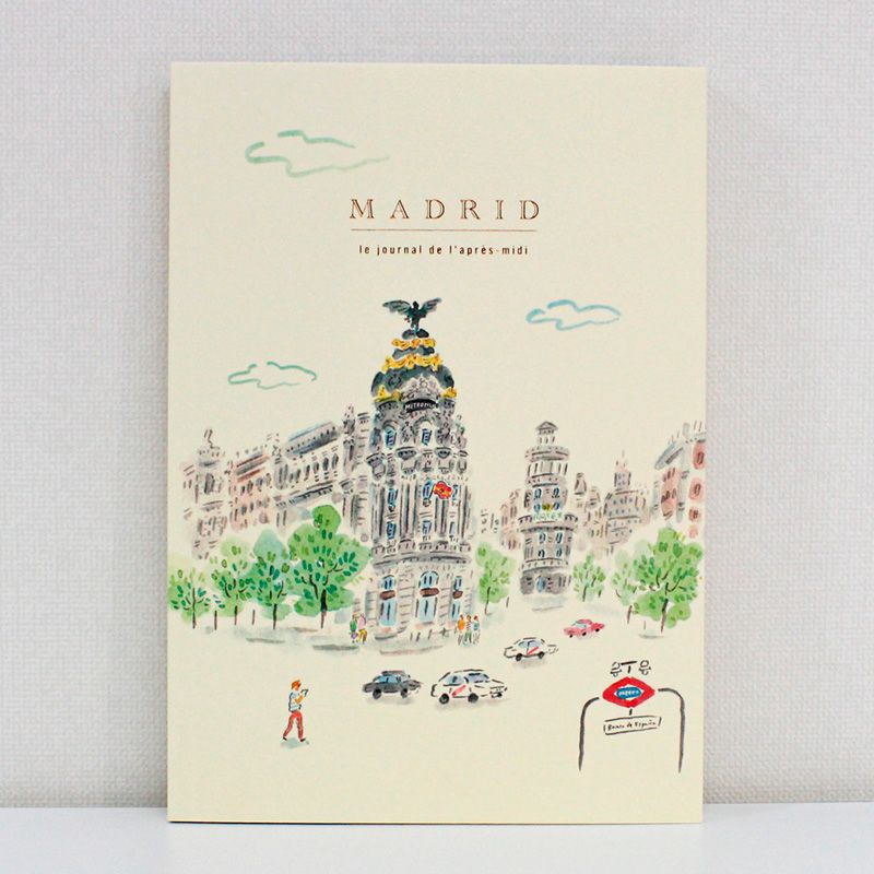 cuaderno travel journal madrid art. nr. lm d11 045