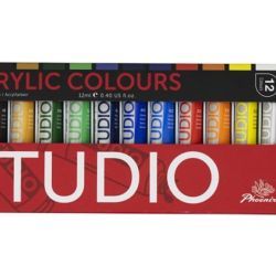 set acrílico 12 colores art. nr. pa12125