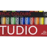 set acrílico 12 colores art. nr. pa12125