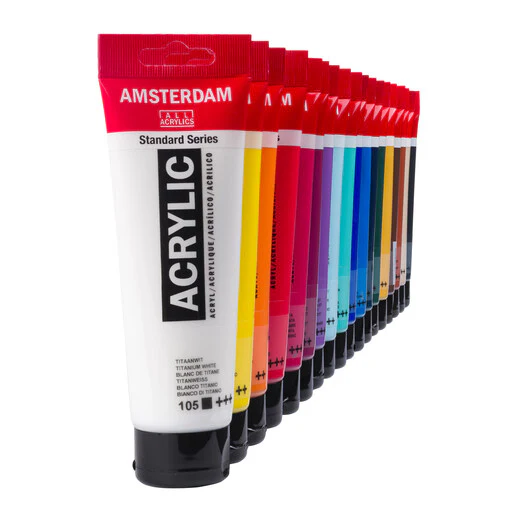 amsterdam standard series pintura acrílica value pack | 18 x 120 ml art. nr. 17791918