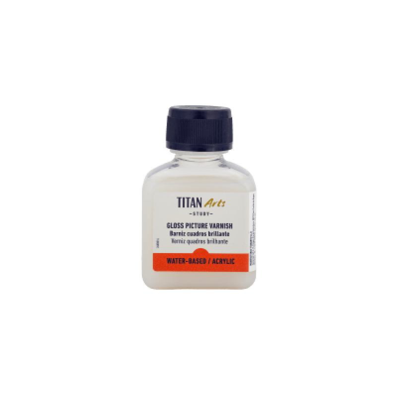barniz cuadros brillante al agua study titan 100 ml art. nr. 191001610