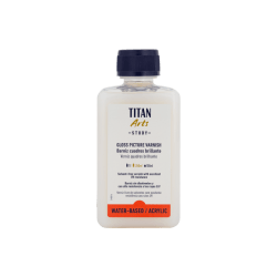 barniz cuadros brillante al agua study titan 250 ml art. nr. 191001614