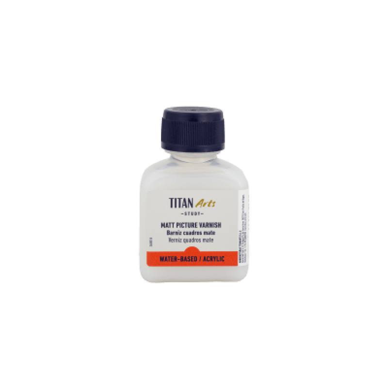 barniz cuadros mate al agua study titan 100 ml art. nr. 191001810