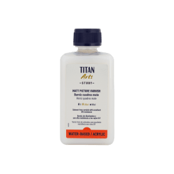 barniz cuadros mate al agua study titan 250 ml art. nr. 191001814