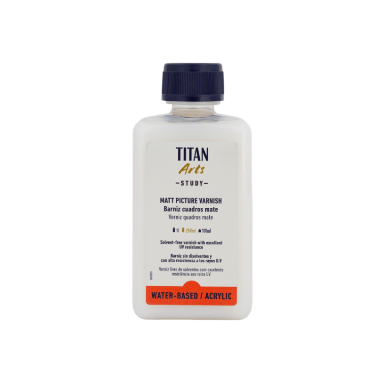 Barniz Cuadros Mate al agua Study Titan 250 ml Art.-Nr. 191001814