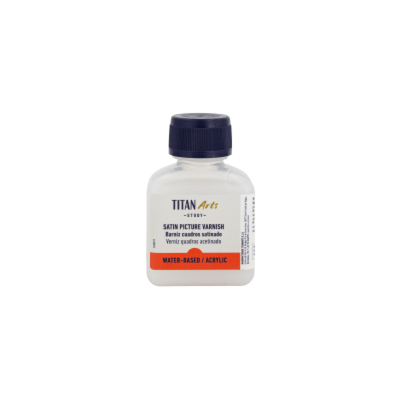 barniz cuadros satinado al agua study titan 100 ml art. nr. 191001710