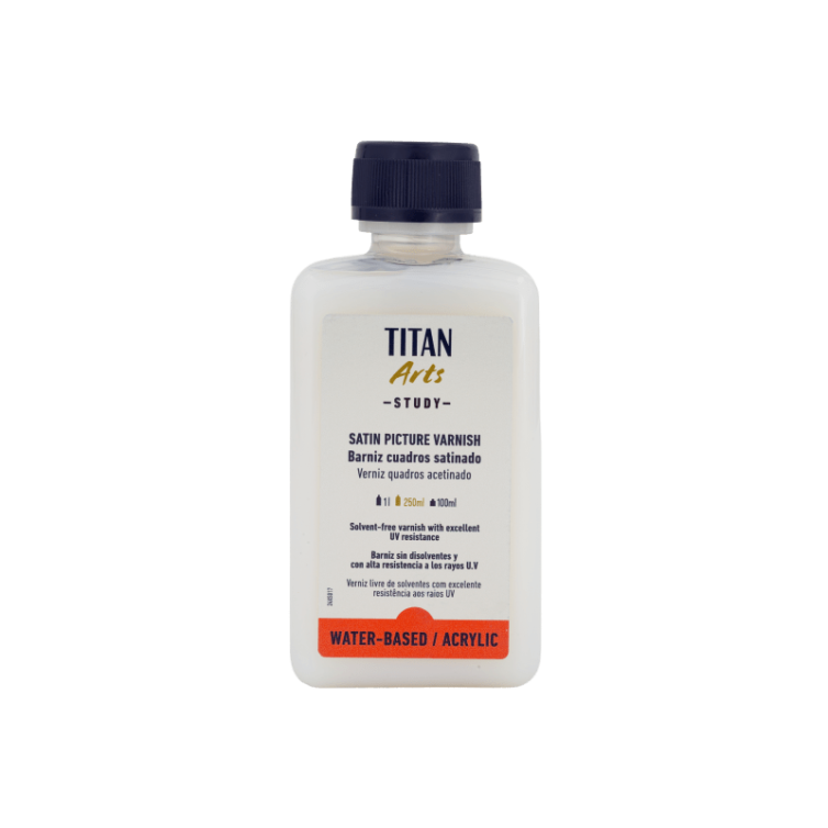 Barniz Cuadros Satinado al agua Study Titan 250 ml Art.-Nr. 191001714