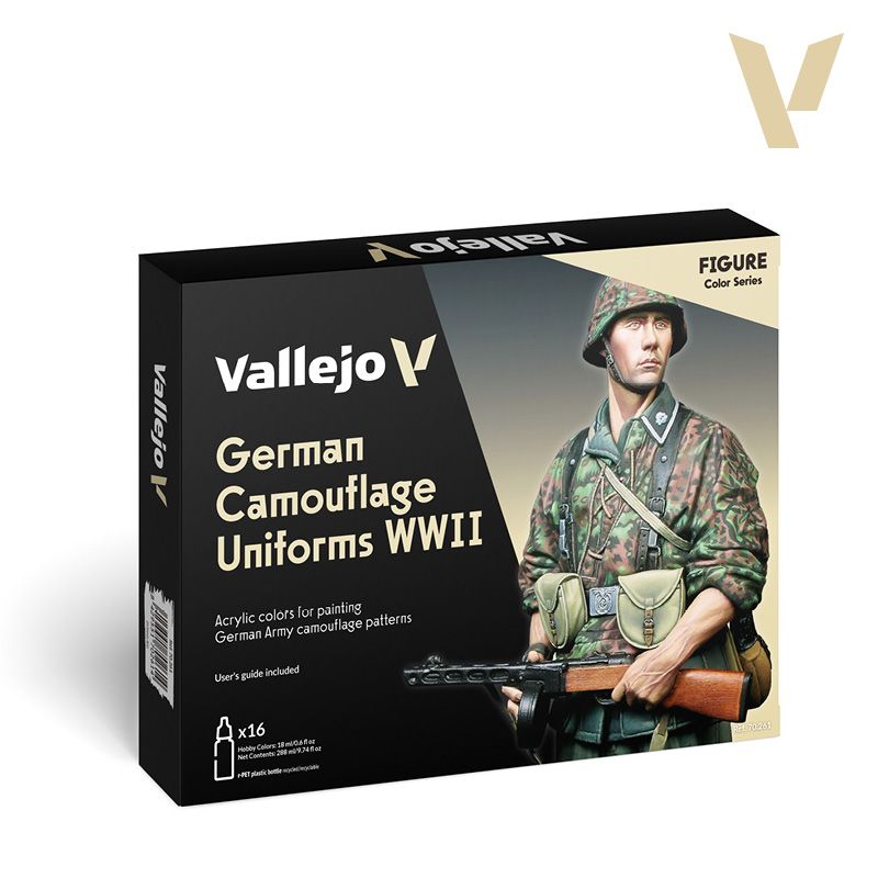 german camouflage uniforms wwii vallejo art. nr. 70.261
