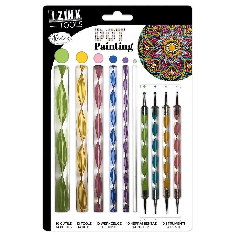 herramientas para puntear aladine 10 piezas art. nr. 80811