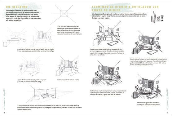 los cuadernos del dibujante. perspectiva 50 modelos para empezar art. nr. 219124