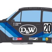 1:24 ford escort zakspeed gr.2 art. nr. 3664