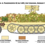 1:35 panzerwerfer 42 de 15 cm en sws art. nr. 6562