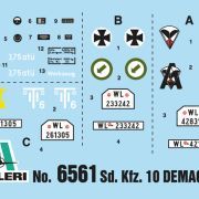 1:35 sd.kfz. 10 demag d7 con paracaidistas alemanes art. nr. 6561