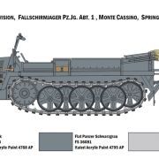 1:35 sd.kfz. 10 demag d7 con paracaidistas alemanes art. nr. 6561