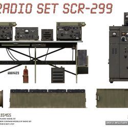 1:35 u.s. radio set scr 299 art. nr. 35455