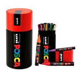 estuche metálico posca 13 rotuladores art. nr. y0619a