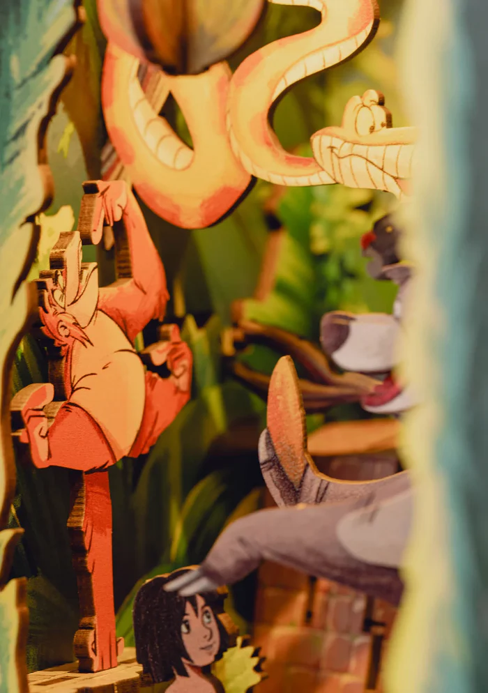 el libro de la selva de tiny adventures disney art. nr. 00535