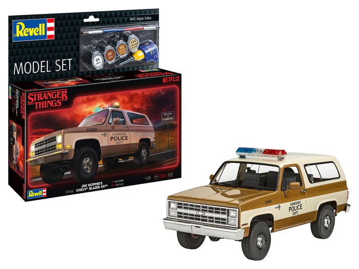 1:25 1985 Chevrolet K5 Blazer de la serie «Stranger Things» Art.-Nr. 67724