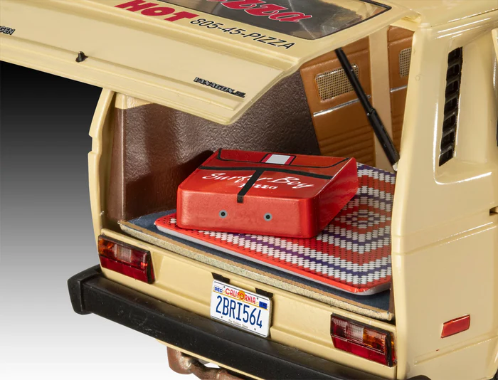 1:25 vw t3 bus "surfer boy" de la serie "stranger things" art. nr. 07725