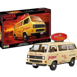1:25 vw t3 bus "surfer boy" de la serie "stranger things" art. nr. 07725