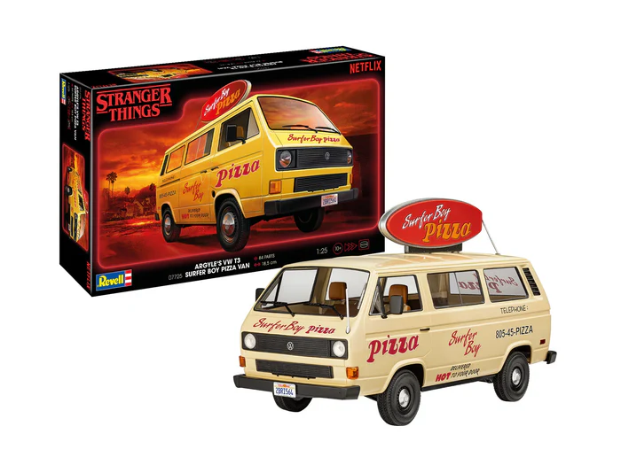 1:25 VW T3 Bus «Surfer Boy» de la serie «Stranger Things» Art.-Nr. 07725