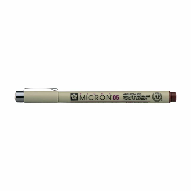 Sakura Pigma Micron 05 – 0.45 mm Borgoña Art.-Nr. XSDK0522