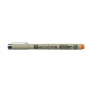 sakura pigma micron 05 – 0.45 mm naranja art. nr. xsdk055