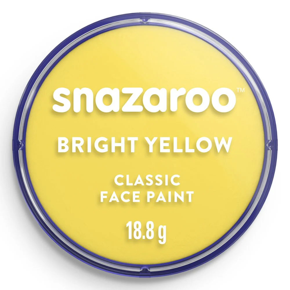 maquillaje snazaroo 18 ml. amarillo brillante art. nr. 1118222