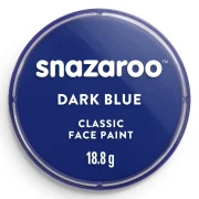 maquillaje snazaroo 18 ml. azul oscuro art. nr. 1118333