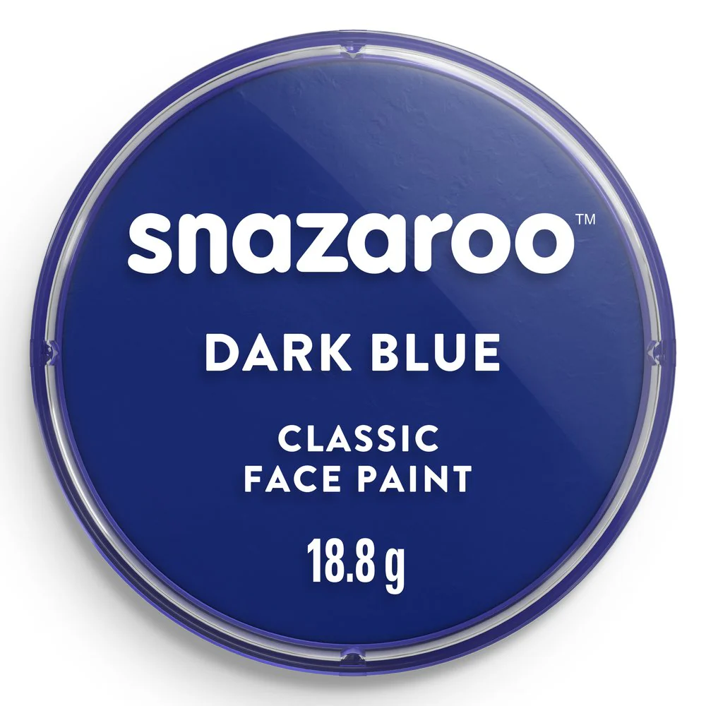 maquillaje snazaroo 18 ml. azul oscuro art. nr. 1118333