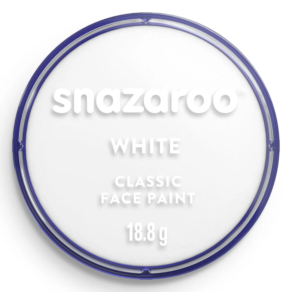 maquillaje snazaroo 18 ml. blanco art. nr. 1118000