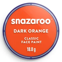 maquillaje snazaroo 18 ml. naranja oscuro art. nr. 1118552