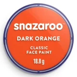 maquillaje snazaroo 18 ml. naranja oscuro art. nr. 1118552