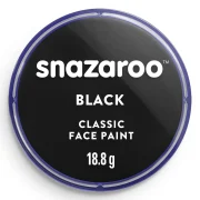 maquillaje snazaroo 18 ml. negro art. nr. 1118111