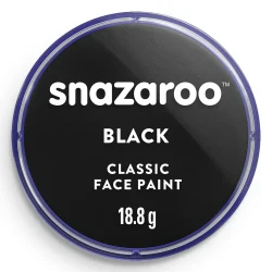 maquillaje snazaroo 18 ml. negro art. nr. 1118111