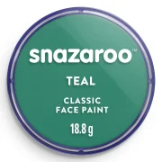 maquillaje snazaroo 18 ml. verde teal art. nr. 1118617